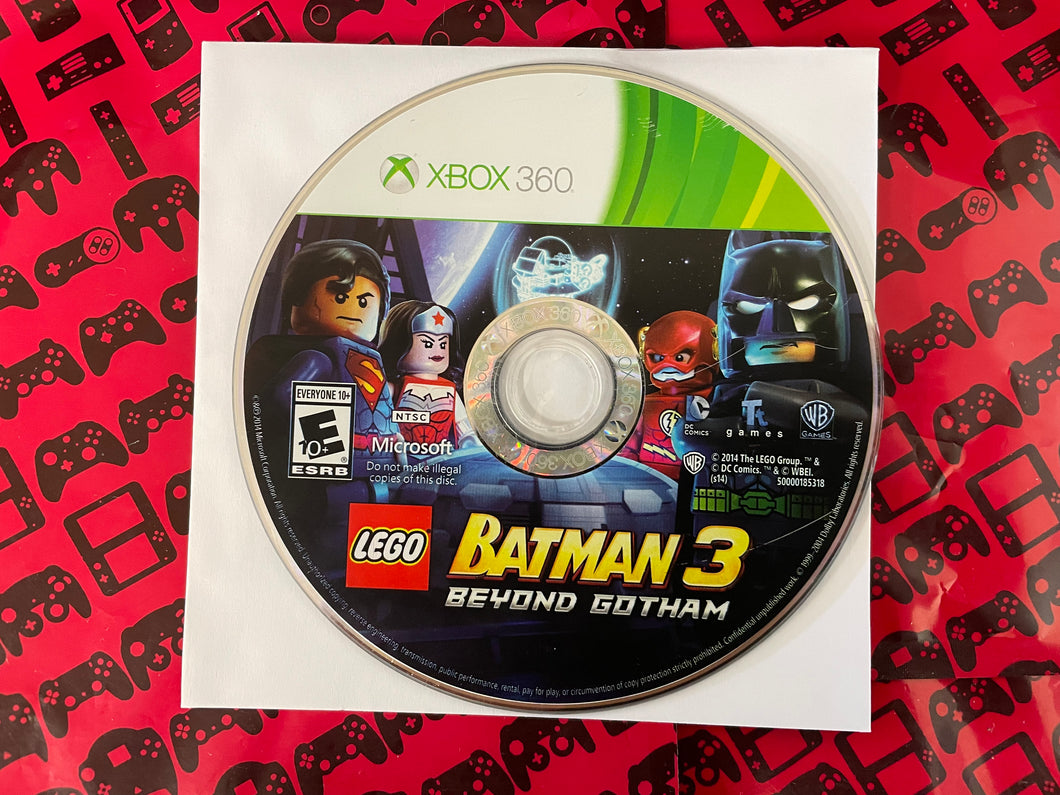 LEGO Batman 3: Beyond Gotham Xbox 360 Disk Only