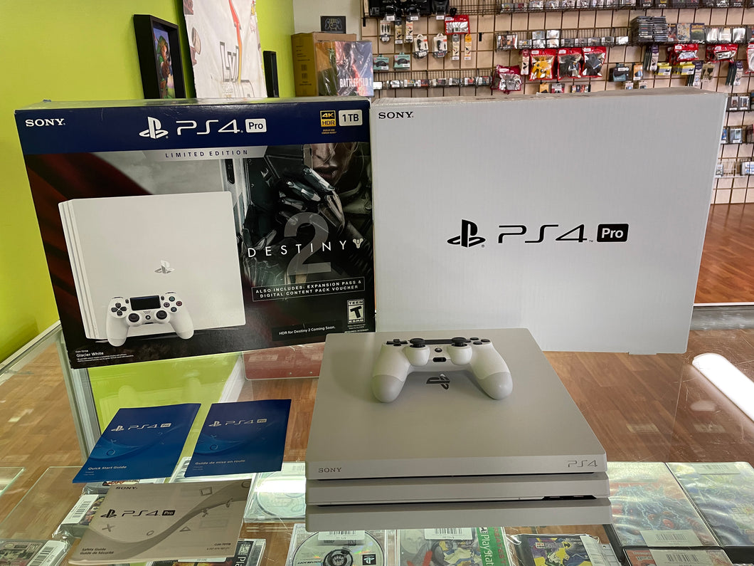 Destiny 2 PlayStation 4 Pro Glacier White 1TB Playstation 4