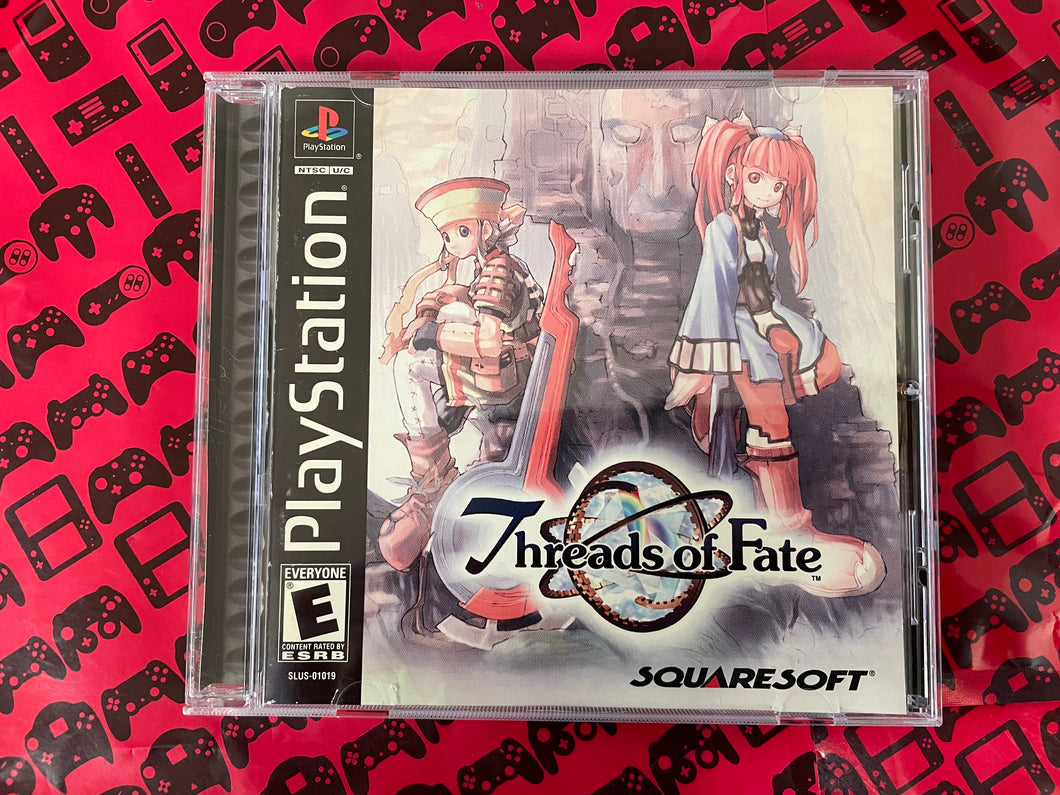 Threads Of Fate Playstation Max Level Video Games