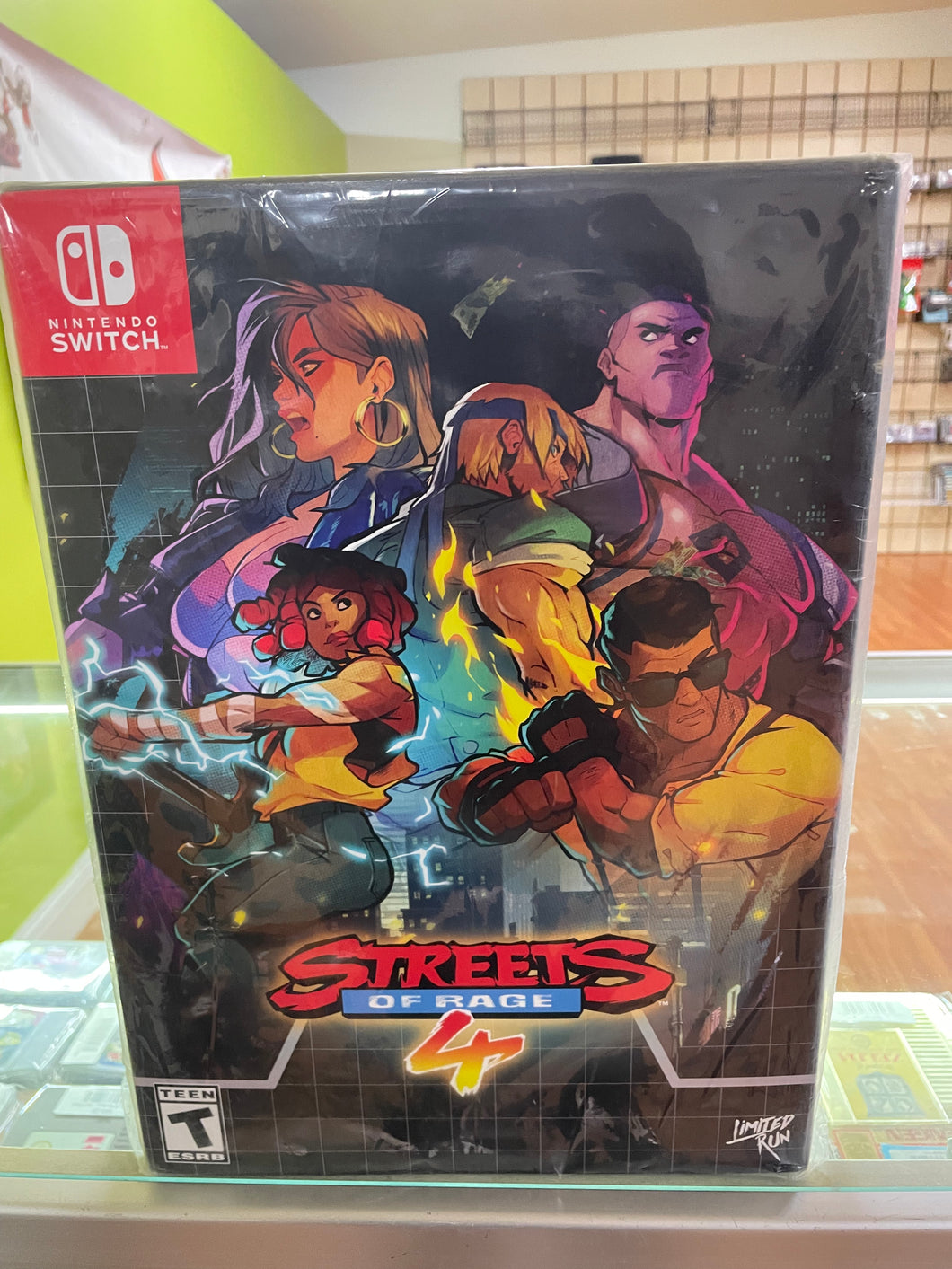 STREETS OF RAGE 4 Collectors Edition Limited Run New