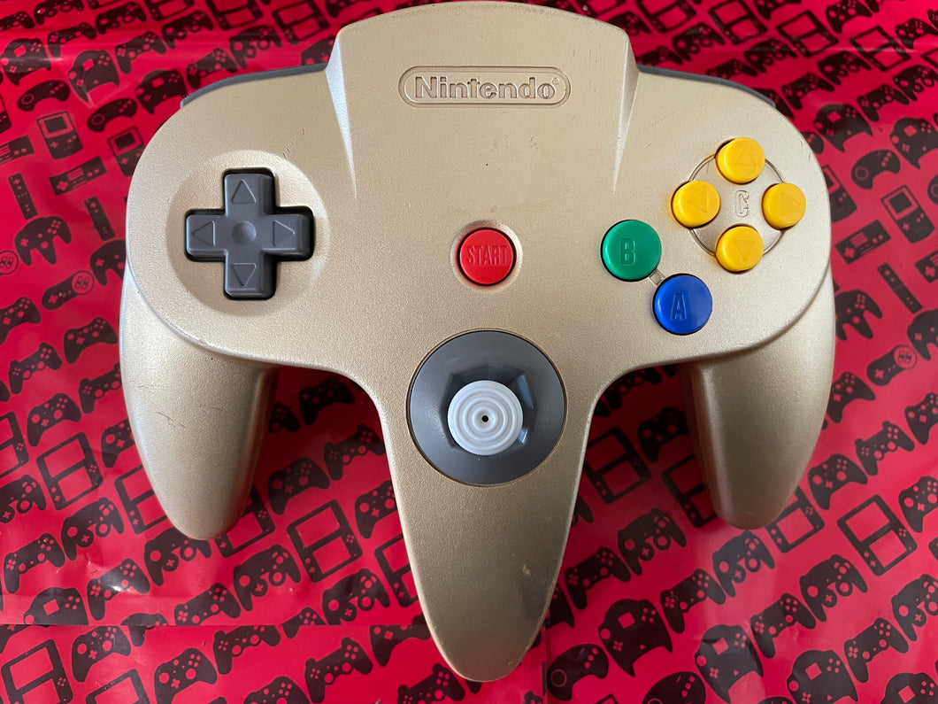 N64 Controller Gold