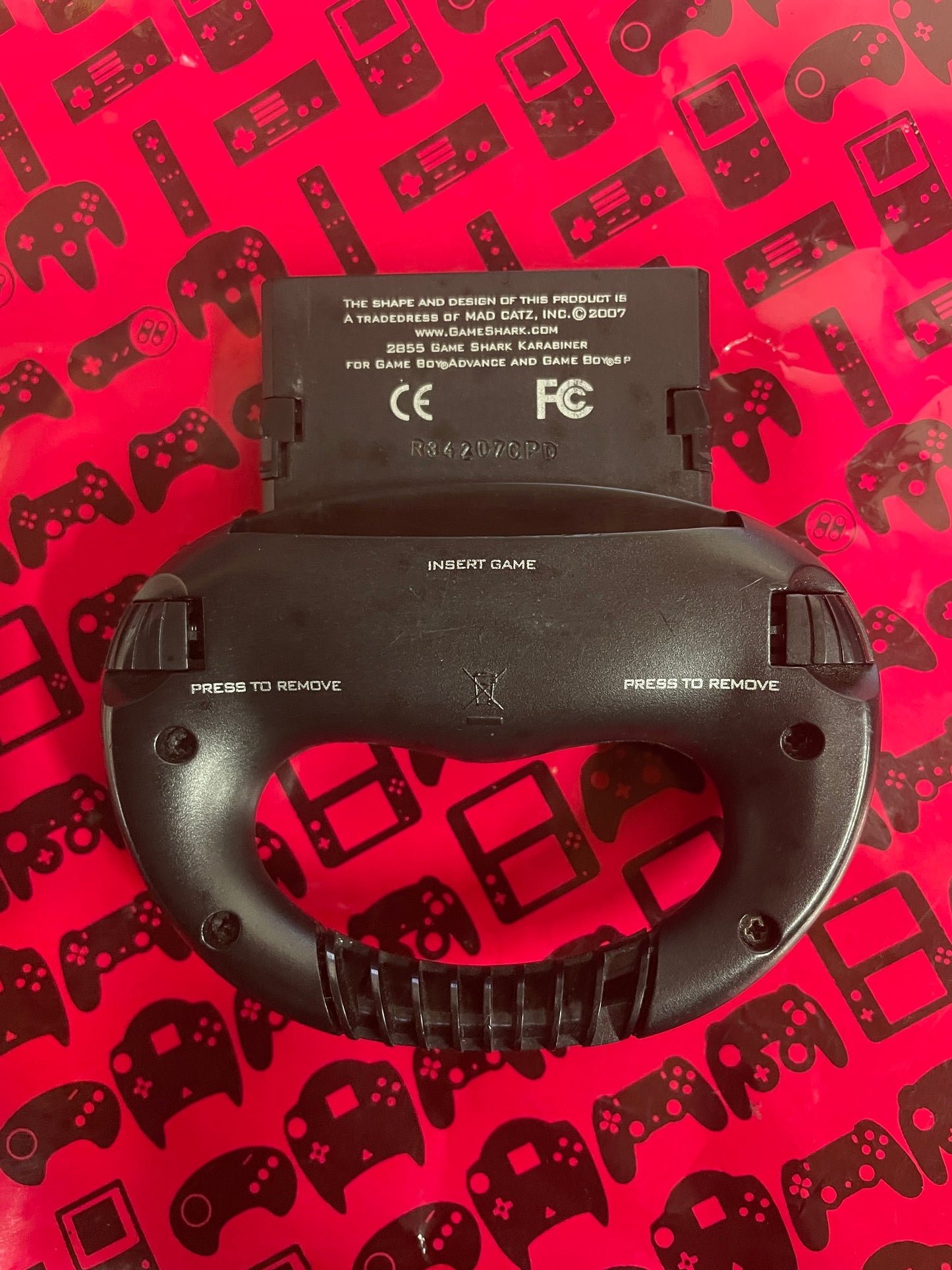 Black GameShark (2855) GameBoy Advance
