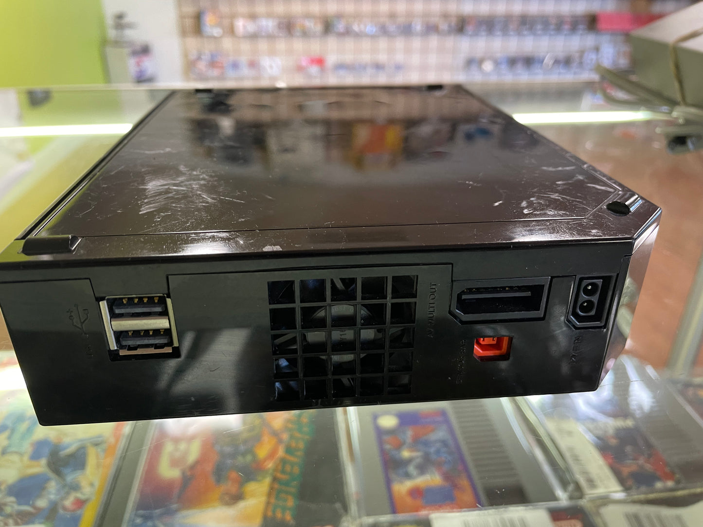 Black Nintendo Wii Console Wii RVL-001 (GameCube Compatible) (RVL-101)