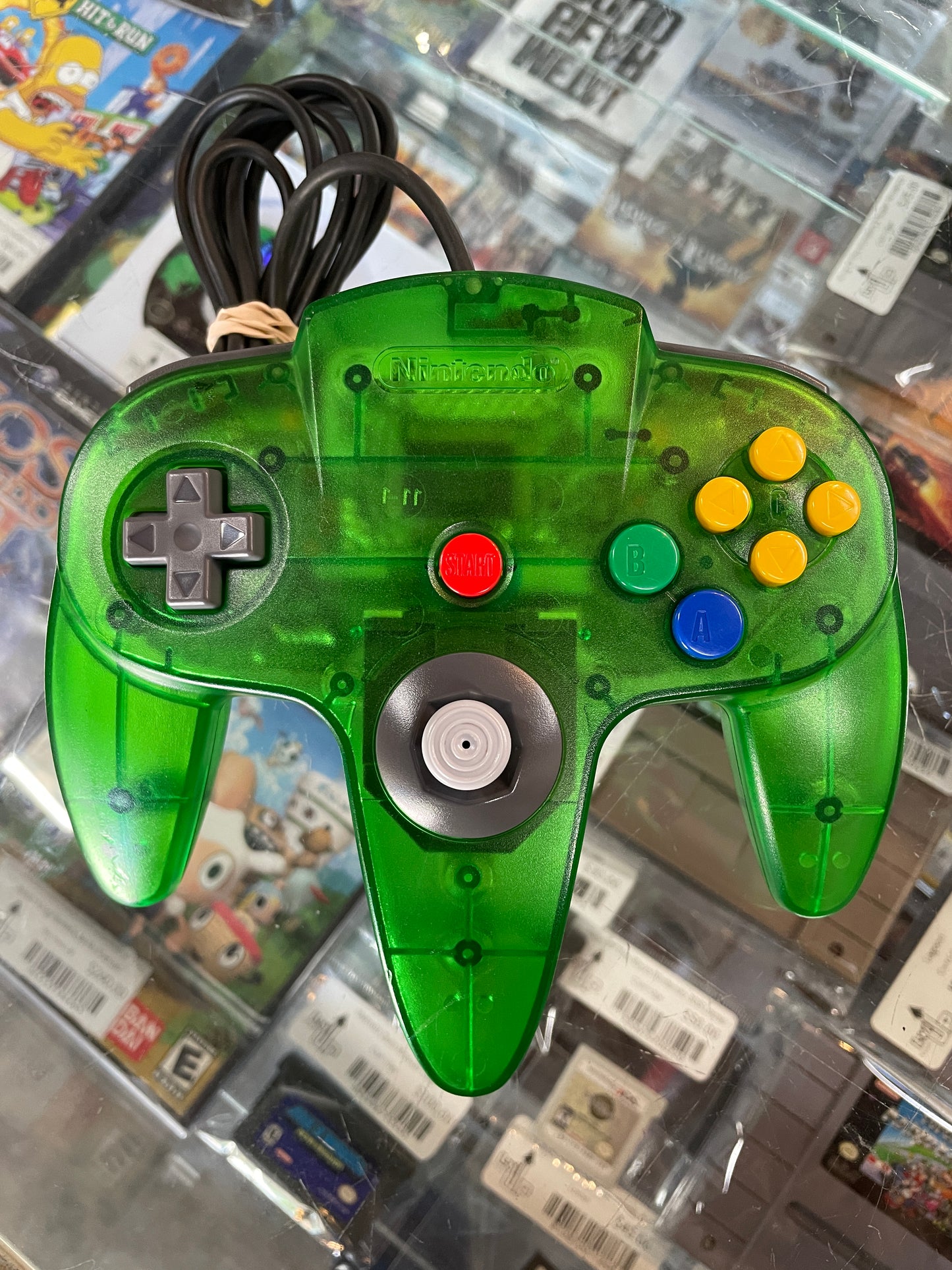 Jungle Green Funtastic N64 Console Nintendo 64