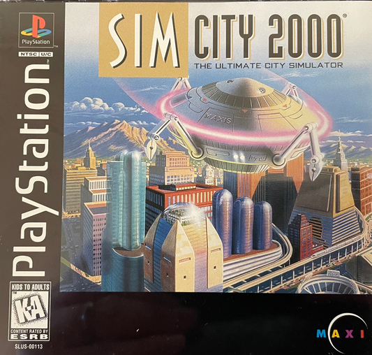 SimCity 2000 Playstation