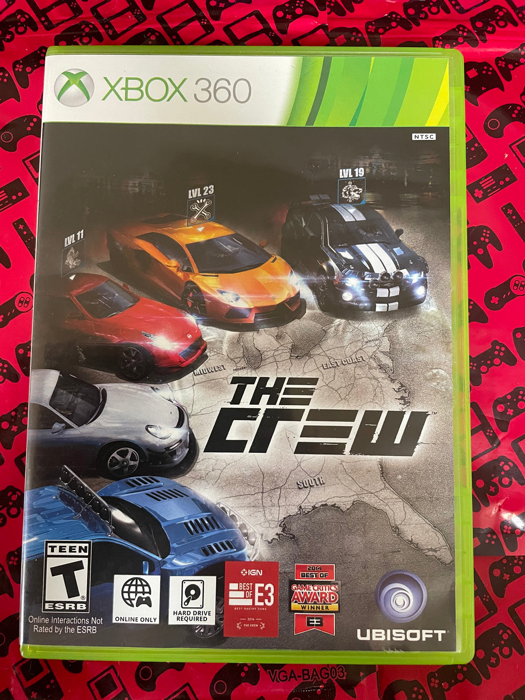 The Crew Xbox 360 No Manual