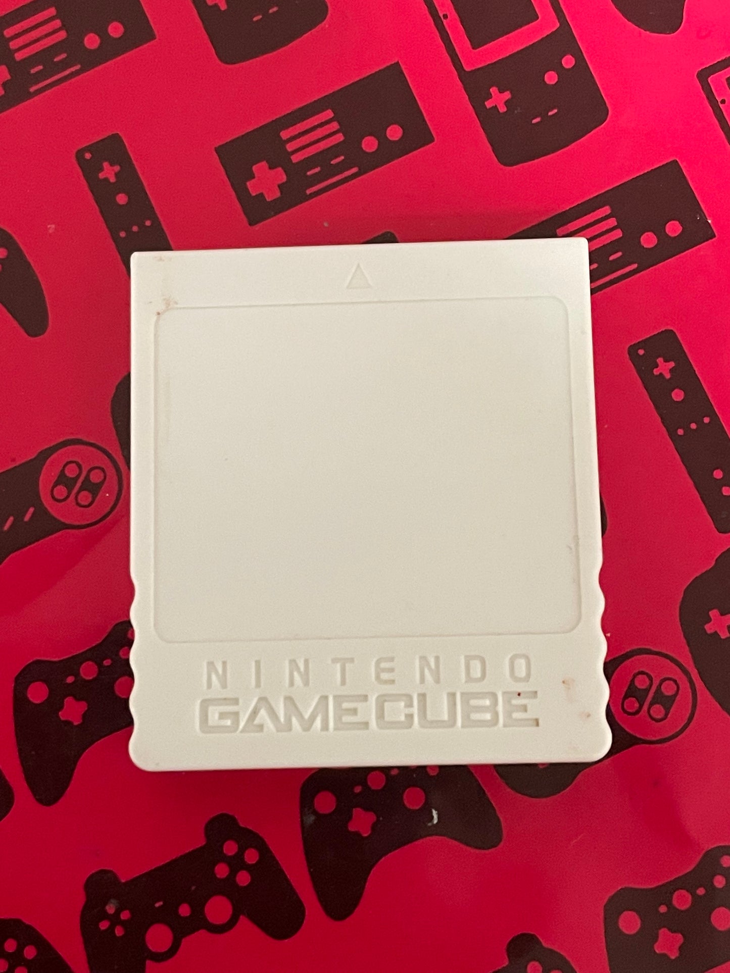White 64MB 1019 Block Memory Card (DOL-020) Gamecube