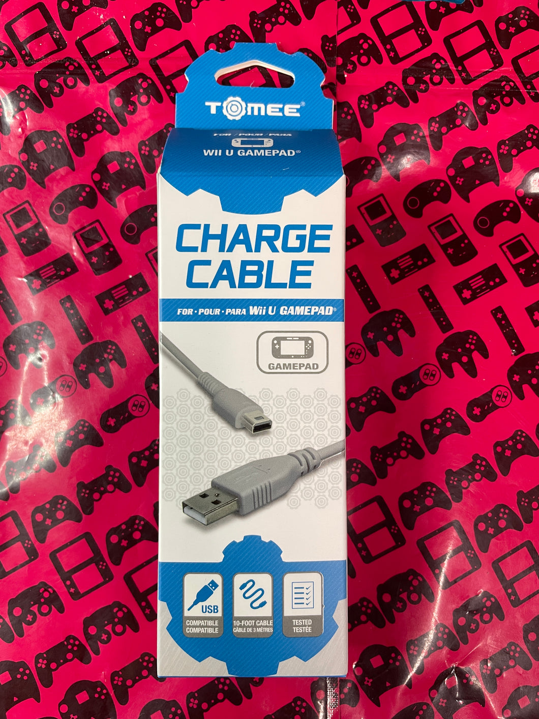 Charge Cable For Wii U GamePad