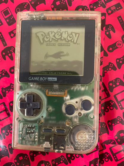Clear Game Boy Pocket (MGB-001) GameBoy