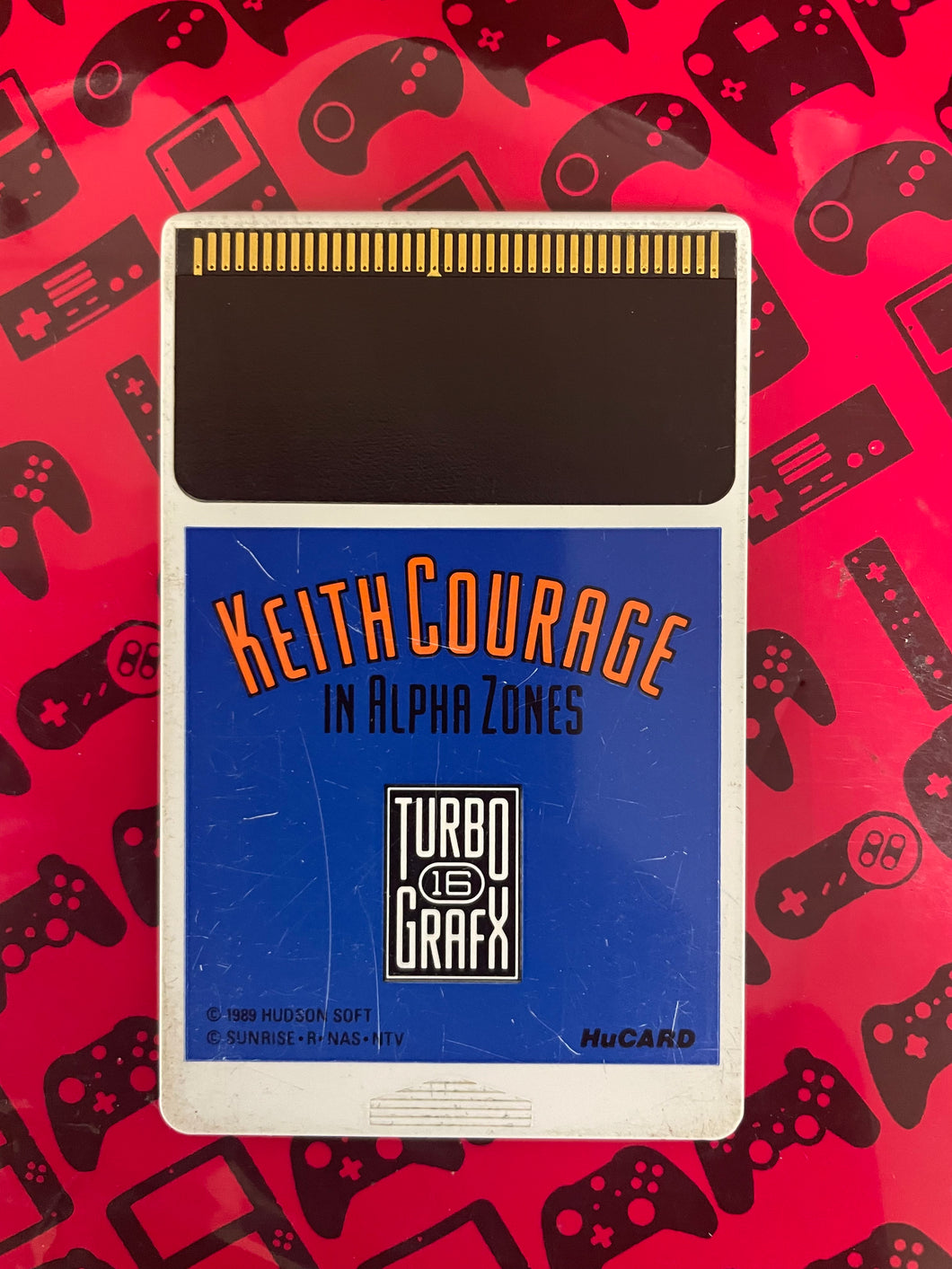 Keith Courage In Alpha Zones TurboGrafx-16