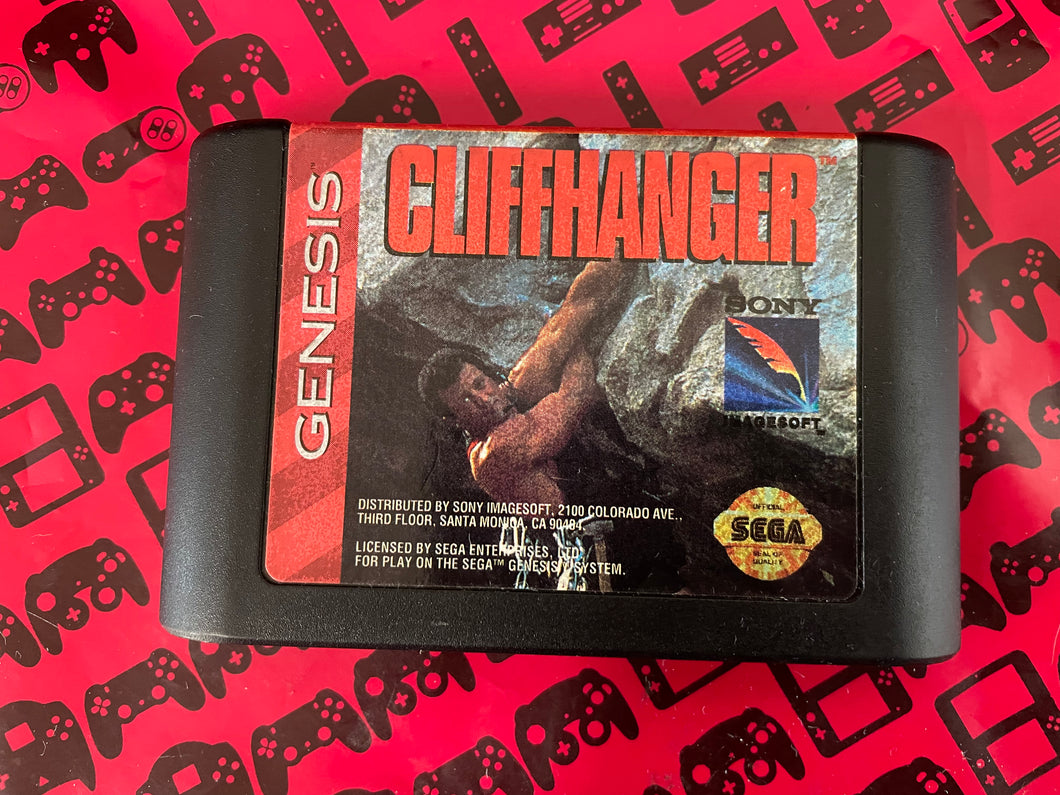 Cliffhanger Sega Genesis