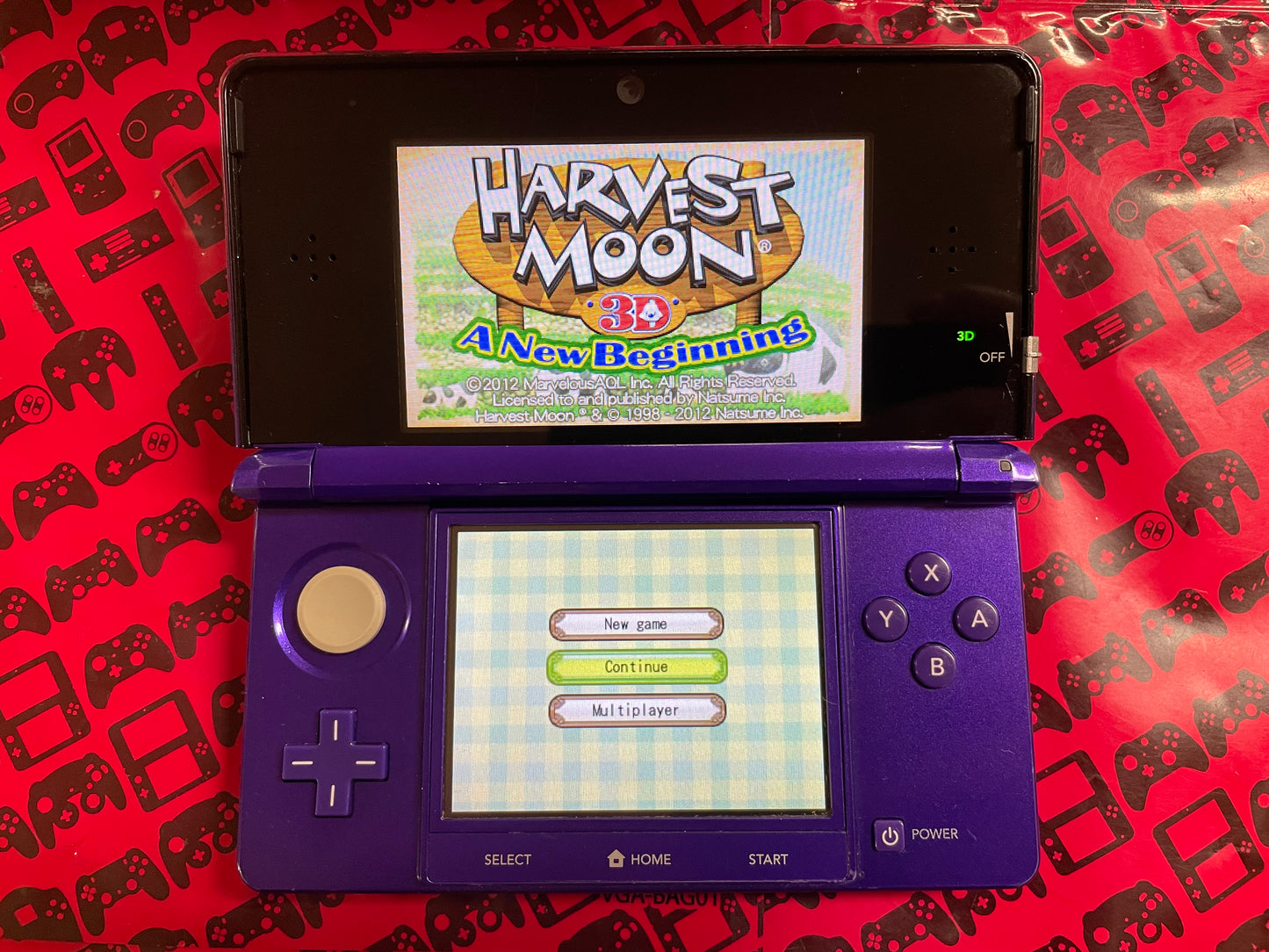 Midnight Purple Nintendo 3DS