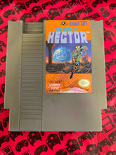 Load image into Gallery viewer, Starship Hector NES Rough Front Label And Cartridge
