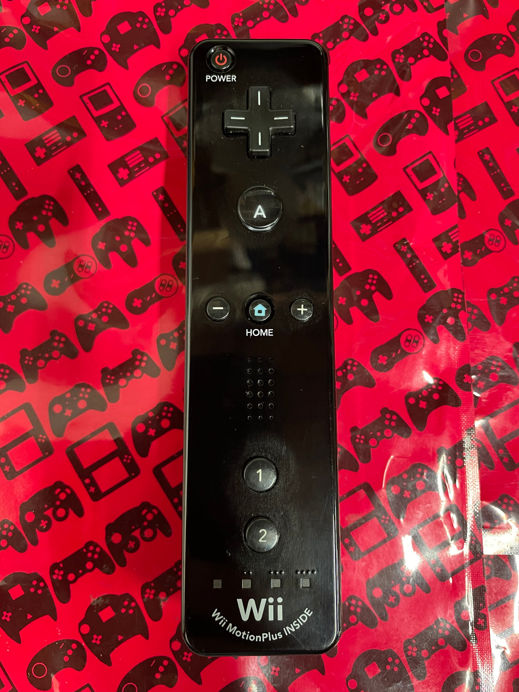 Black Wii Remote Plus Wii