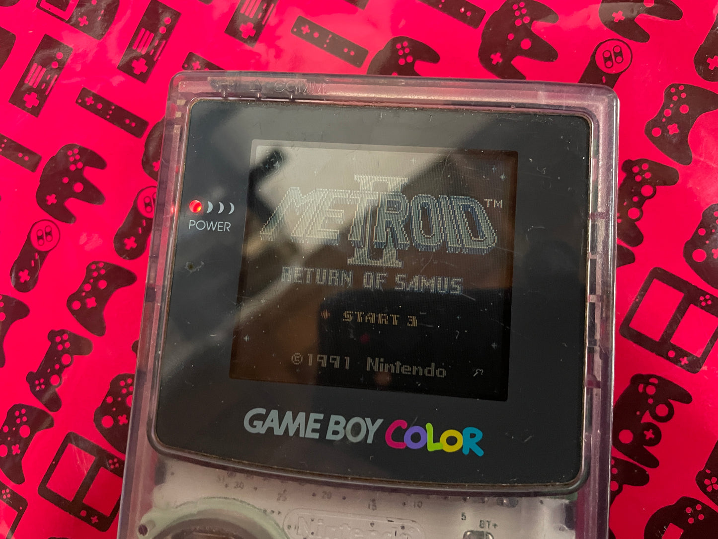 Atomic Purple Nintendo Gameboy Color System Gameboy Color