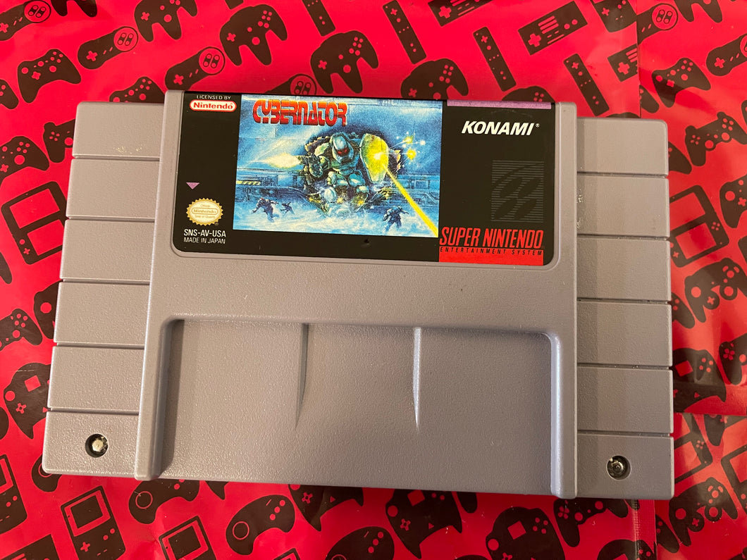 Cybernator Super Nintendo